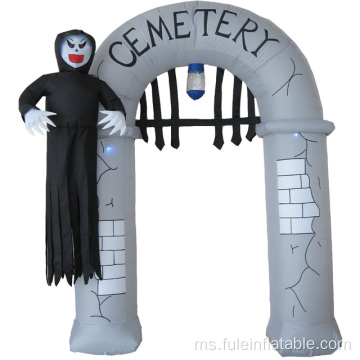Gerbang kembung luar yang panas untuk hiasan Halloween